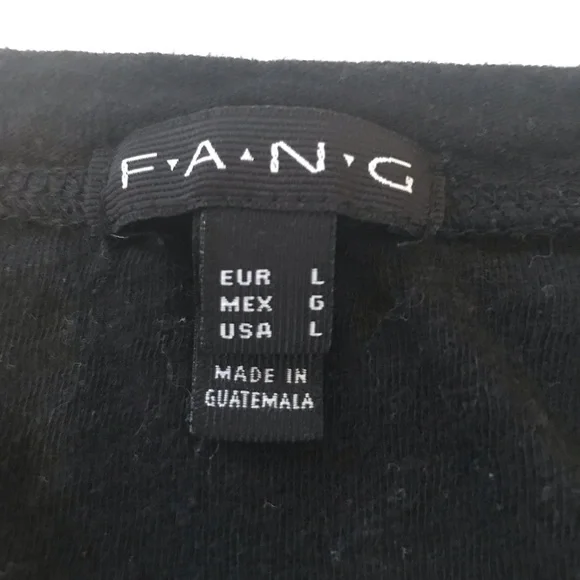 Fang long sleeve glittery t-shirt gently used in great condition - Picture 3 of 3